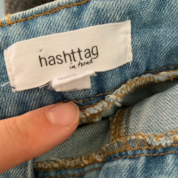 Denim mini dress - Picture 3 of 3